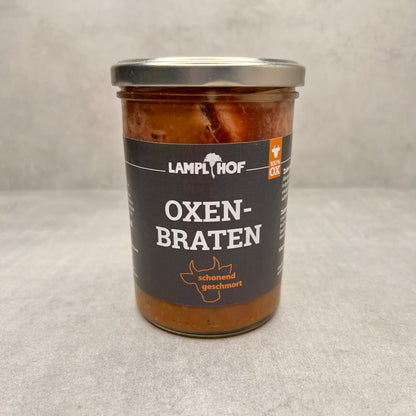 Ochsenbraten im Glas - schonend geschmort
