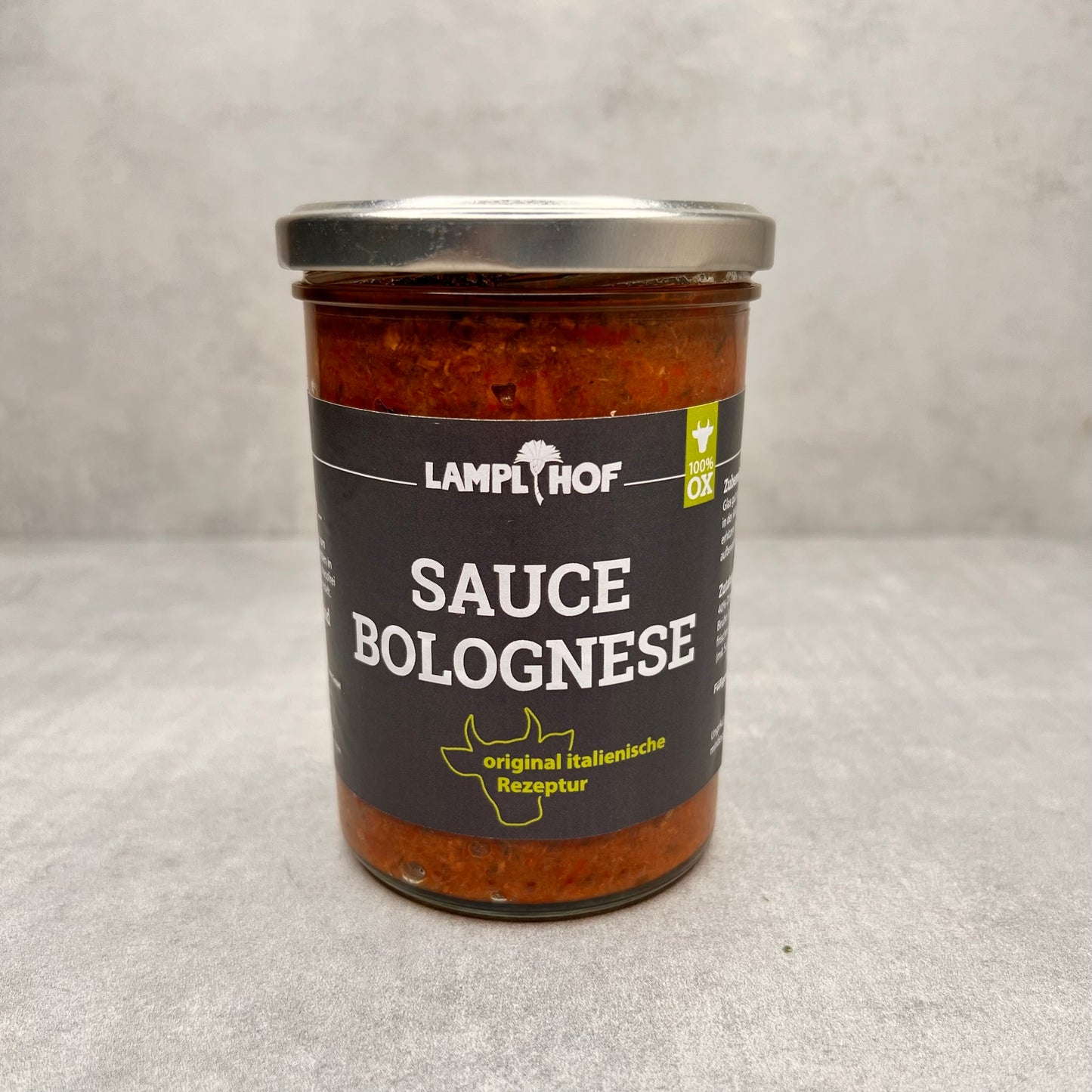 Bolognese-Sauce im Glas