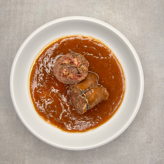 Rouladen vom Ochsen im Glas
