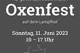 Oxenfest auf dem Lamplhof